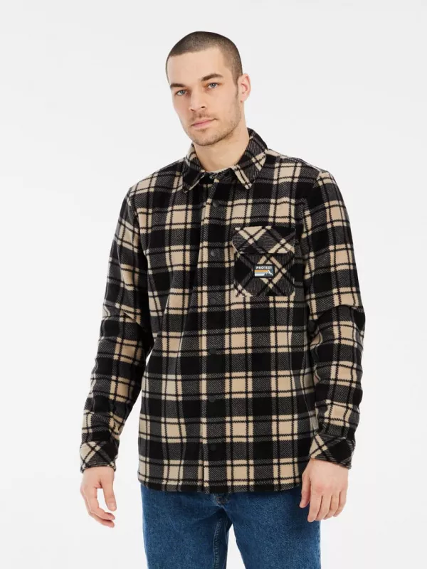 PRTOUTWELL outdoor overshirt True Black